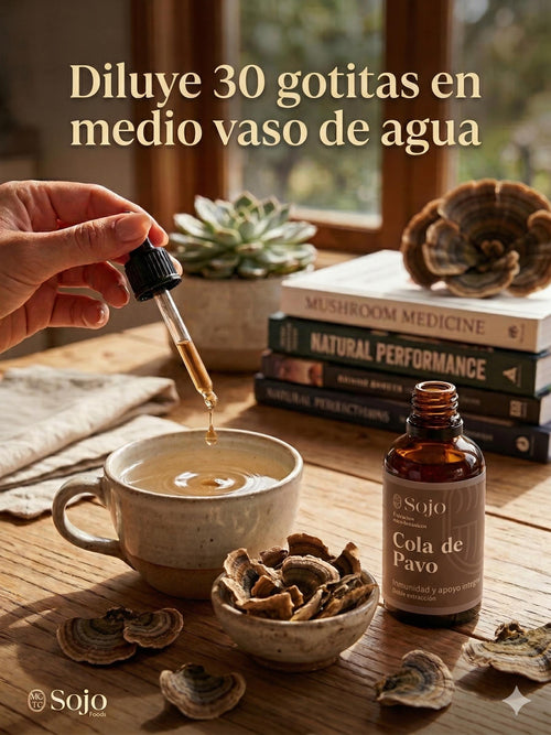 Extracto de Cola de Pavo - Refuerzo para el Sistema Inmune