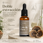 Extracto de Cola de Pavo - Refuerzo para el Sistema Inmune