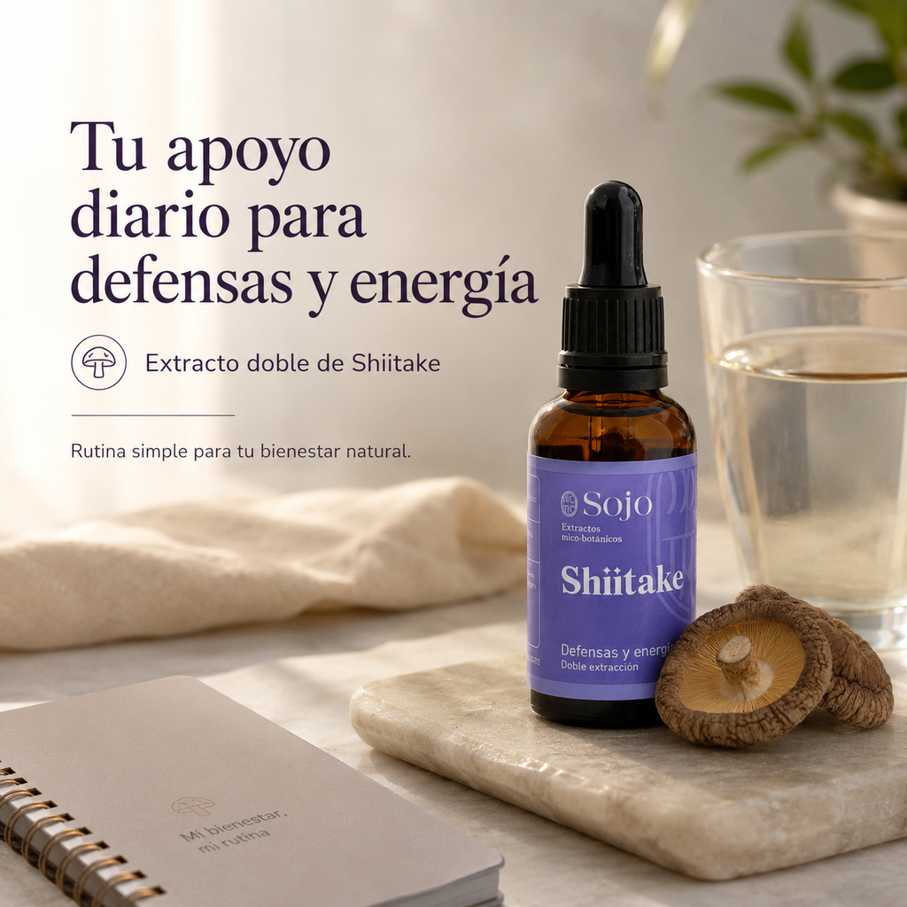 Extracto de Shiitake - Salud Cardiovascular y Defensas Naturales