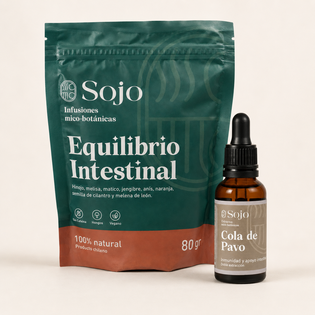 BiPAC Equilibrio Intestinal: Infusión Equilibrio Intestinal y Extracto de Cola de Pavo